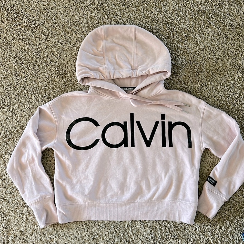 Calvin Klein Performance Women's Hooded Crop Sweatshirt